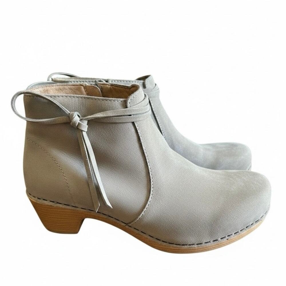 Dansko Leather Ankle Booties – Size EU 38 (US 7.5–8)
